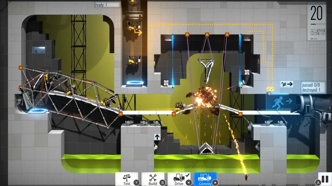 图片[5]-【美版】桥梁建造师 传送门 .Bridge Constructor Portal-游糖YoTeb