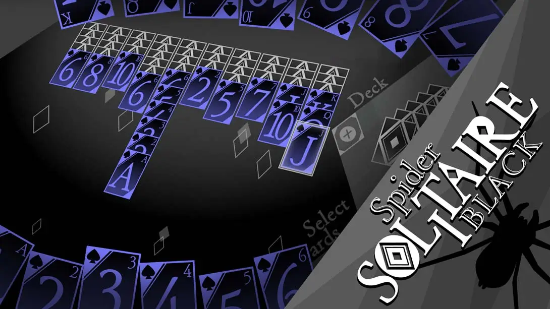 【美版】蜘蛛纸牌 黑 .SpiderSolitaire BLACK-游糖YoTeb