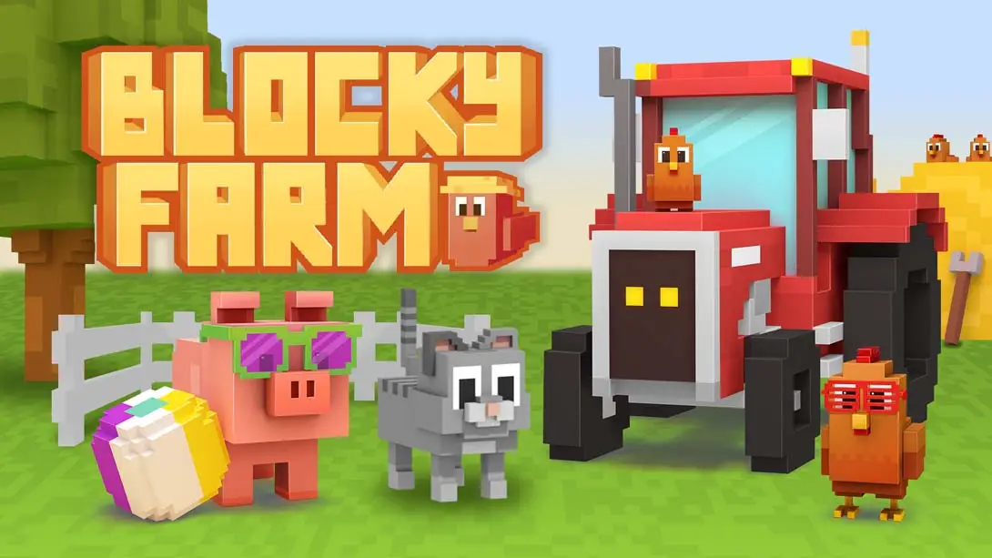【美版】块状农场 .Blocky Farm-游糖YoTeb