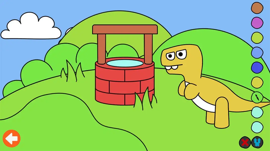 图片[1]-【美版】Learn & Play: Dino Coloring-游糖YoTeb