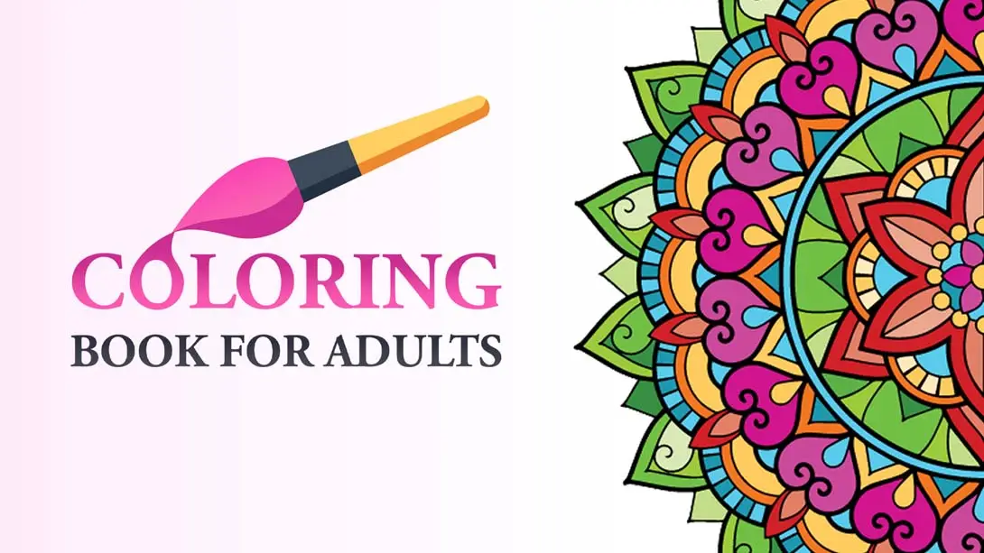 【英版】成人填色书 Coloring Book for Adults-游糖YoTeb