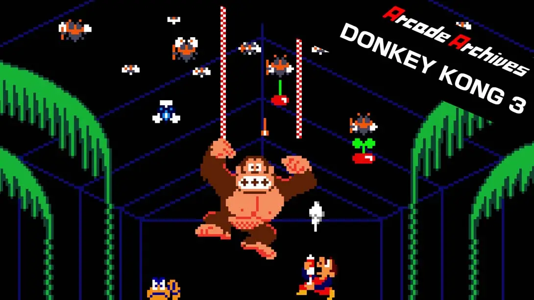 街机档案:森喜刚3 Arcade Archives DONKEY KONG 3-游糖YoTeb