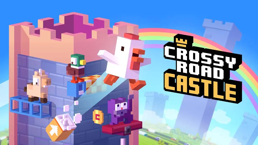 【美版】天天过马路之登高塔 .Crossy Road Castle-游糖YoTeb