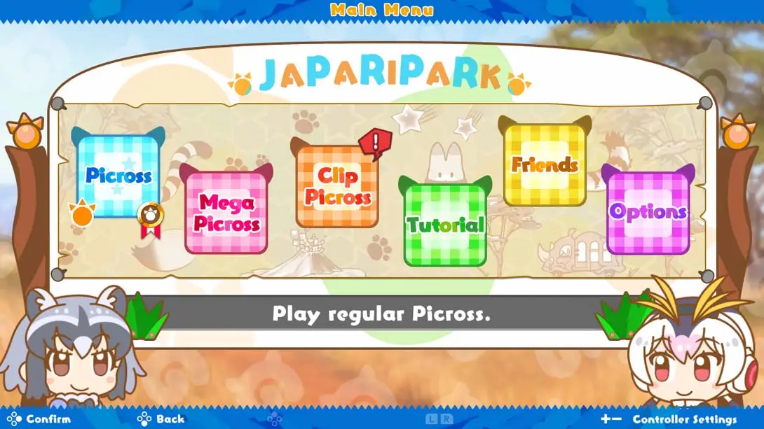 图片[2]-动物朋友绘图方块 KEMONO FRIENDS PICROSS-游糖YoTeb