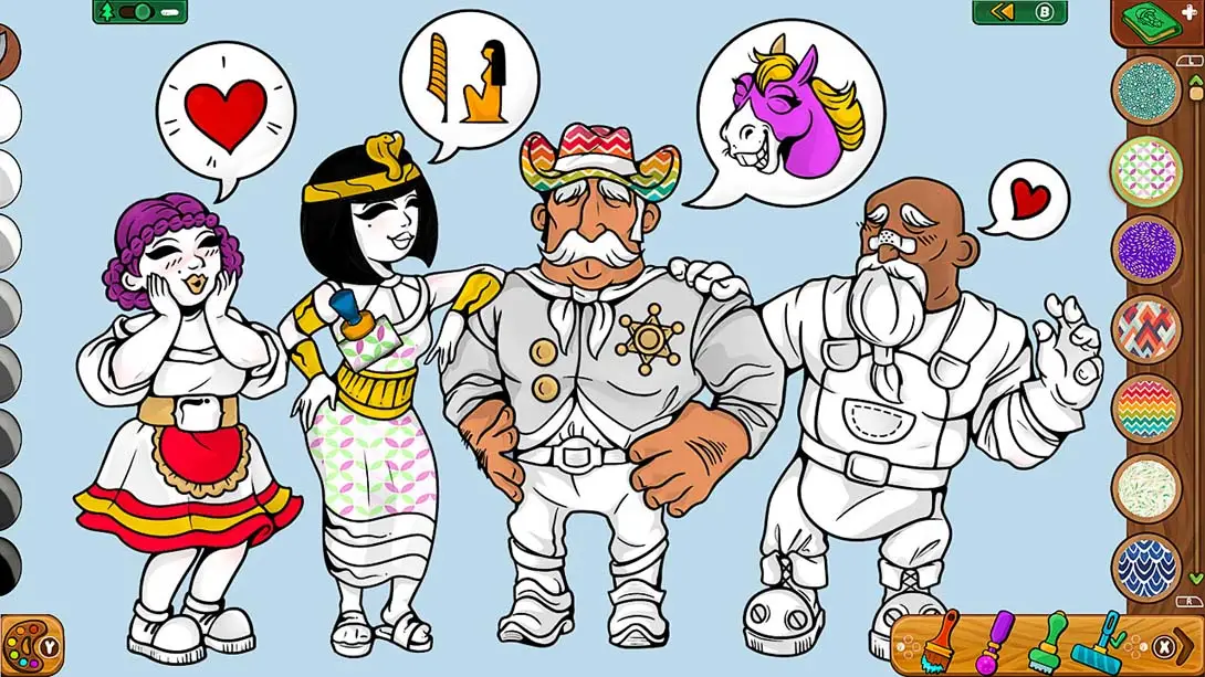 图片[5]-【美版】着色页:兰伯希尔故事 Lumberhill Tales: Coloring Pages-游糖YoTeb