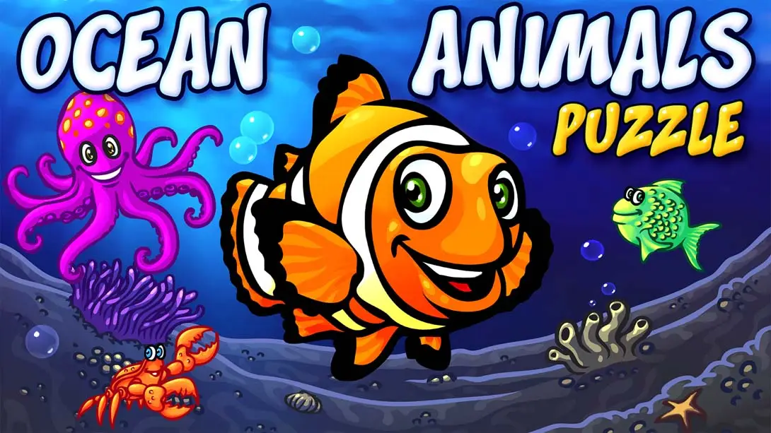 【美版】海洋动物谜题-学龄前儿童动物学习谜题游戏 Ocean Animals Puzzle – Preschool Animal Learning Puzzles Ga-游糖YoTeb