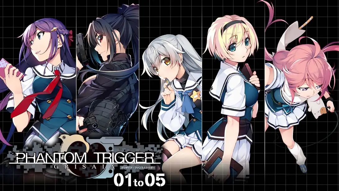 灰色:幻影扳机01~05 GRISAIA PHANTOM TRIGGER 01 to 05-游糖YoTeb