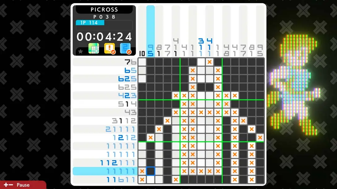 图片[3]-【美版】绘图方块 S 南梦宫传奇版 .PICROSS S NAMCO LEGENDARY edition-游糖YoTeb