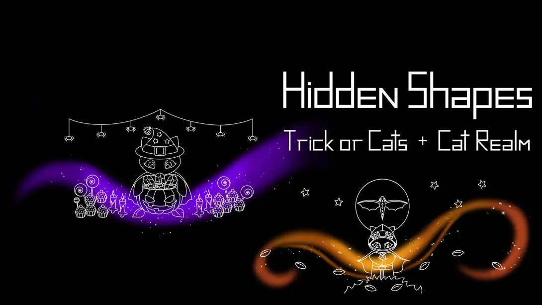 【美版】隐藏形状:猫界+捣蛋猫 Hidden Shapes: Cat Realm + Trick Or Cats-游糖YoTeb