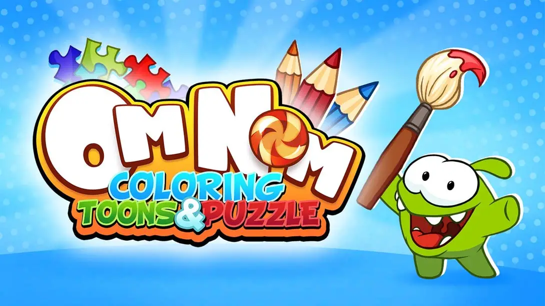 【美版】Om Nom：着色、卡通和拼图 Om Nom: Coloring, Toons & Puzzle-游糖YoTeb