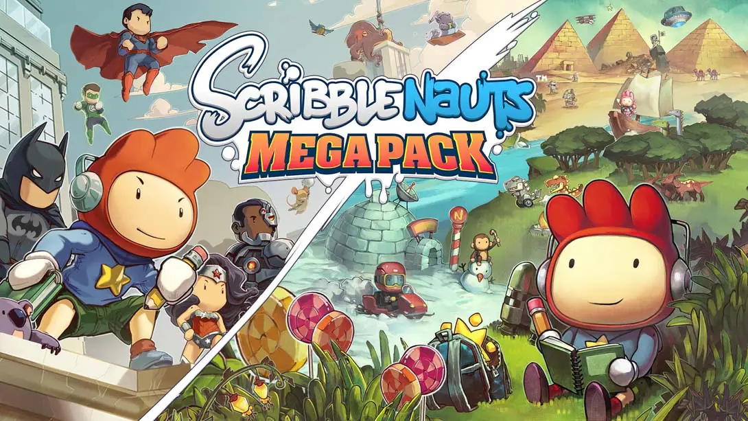 涂鸦冒险家：超大组合包 Scribblenauts Mega Pack-游糖YoTeb