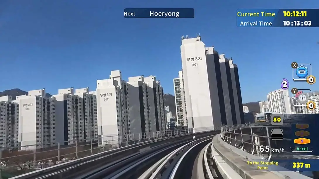 图片[3]-【美版】韩国铁路驾驶 Uijeongbu 轻轨 .Korean Rail Driving Tour – LRT Uijeongbu-游糖YoTeb