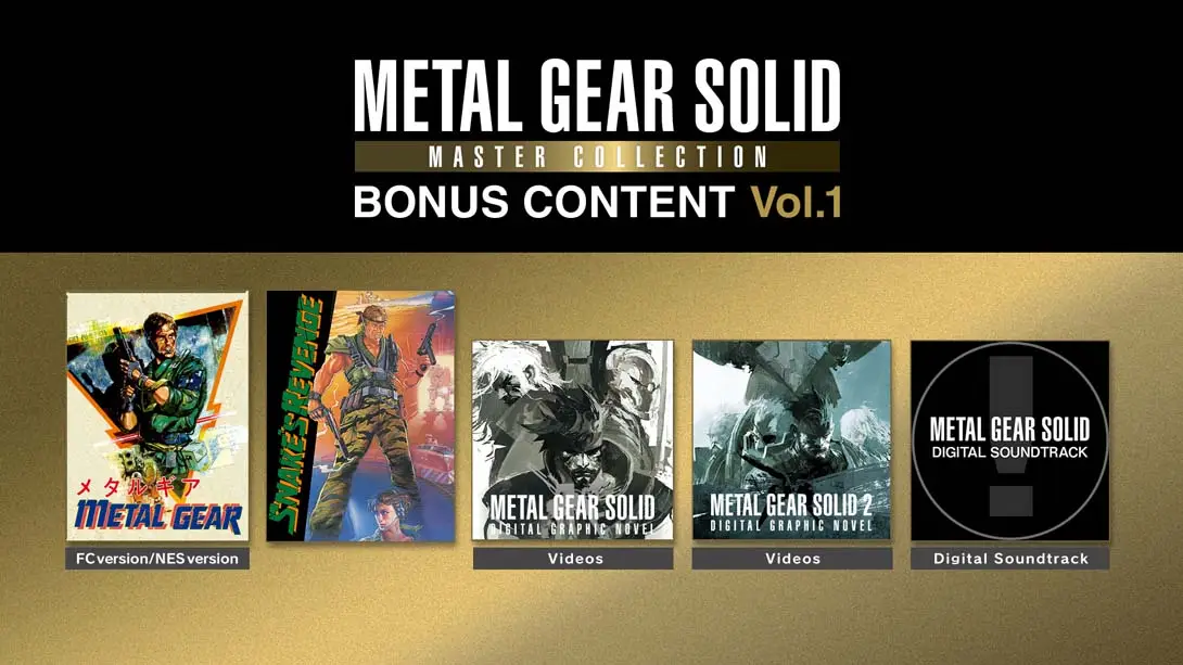 【美版】合金装备:大师收藏卷1 METAL GEAR SOLID: MASTER COLLECTION Vol.1 BONUS CONTENT-游糖YoTeb