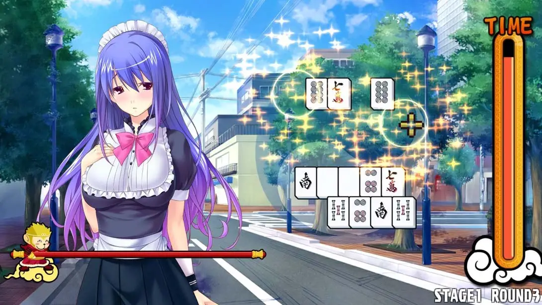 图片[1]-美少女麻将接龙 – 蓝 Pretty Girls Mahjong Solitaire – Blue-游糖YoTeb