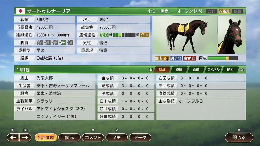 图片[4]-赛马大亨9 Winning Post 9 2020-游糖YoTeb