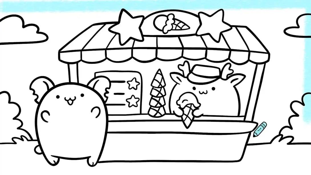 图片[3]-【美版】DRAW AND COLOR KAWAII-游糖YoTeb