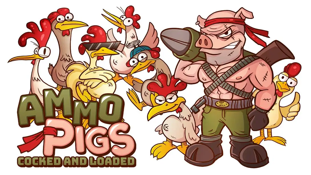 【美版】弹药猪：竖起并装载 Ammo Pigs: Cocked and Loaded-游糖YoTeb