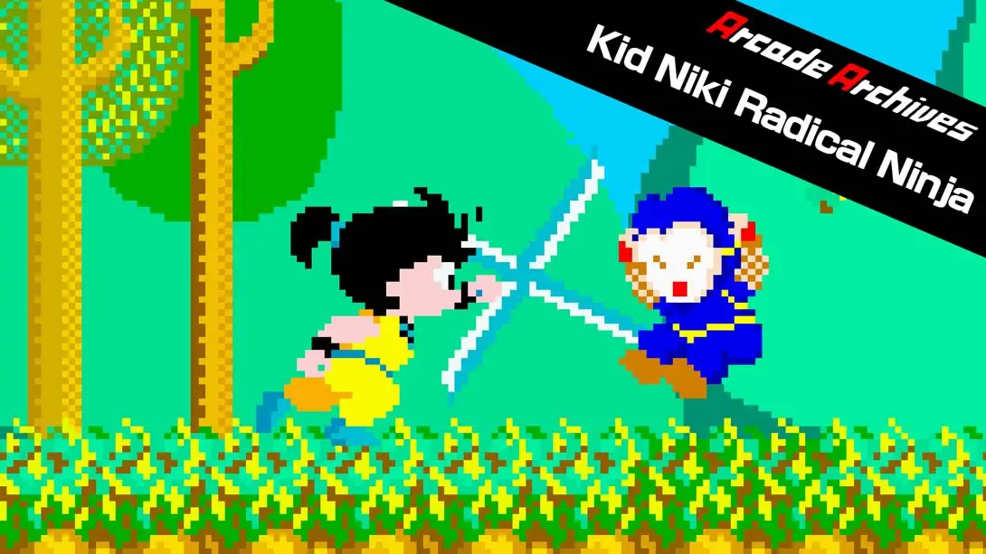 【美版】街机档案：快杰洋枪 .Arcade Archives Kid Niki Radical Ninja-游糖YoTeb