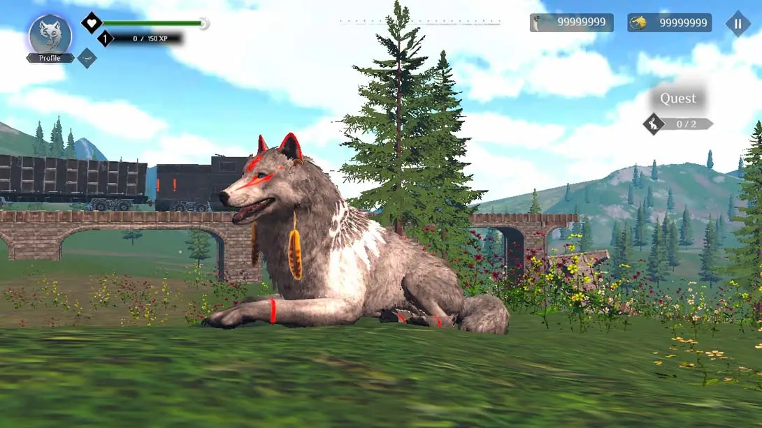 图片[1]-【美版】狼生存模拟器 Wolf Simulator: RPG Survival Animal Battle-游糖YoTeb