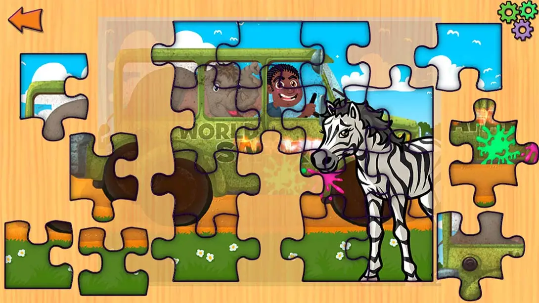 图片[3]-【美版】汽车拼图游戏 Cars Puzzles Game – Funny Car & Trucks Preschool Jigsaw Education Lea-游糖YoTeb