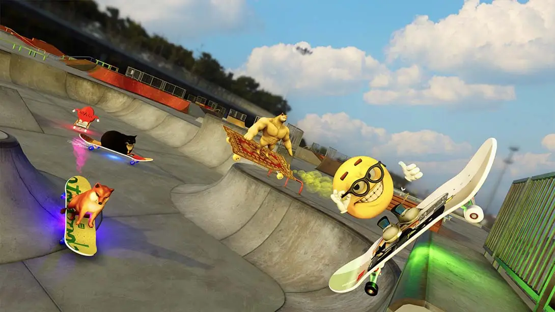 图片[5]-【美版】滑板漂流与麦克斯韦猫:游戏模拟器 Skateboard Drifting with Maxwell Cat: The Game Simulator-游糖YoTeb