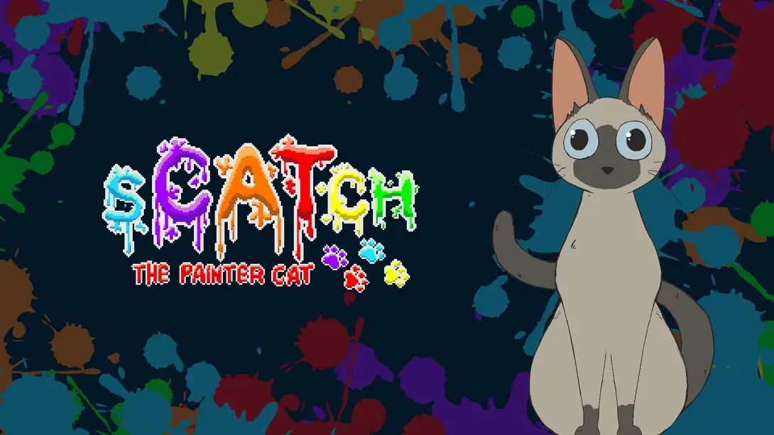 【英版】sCATch: The Painter Cat-游糖YoTeb