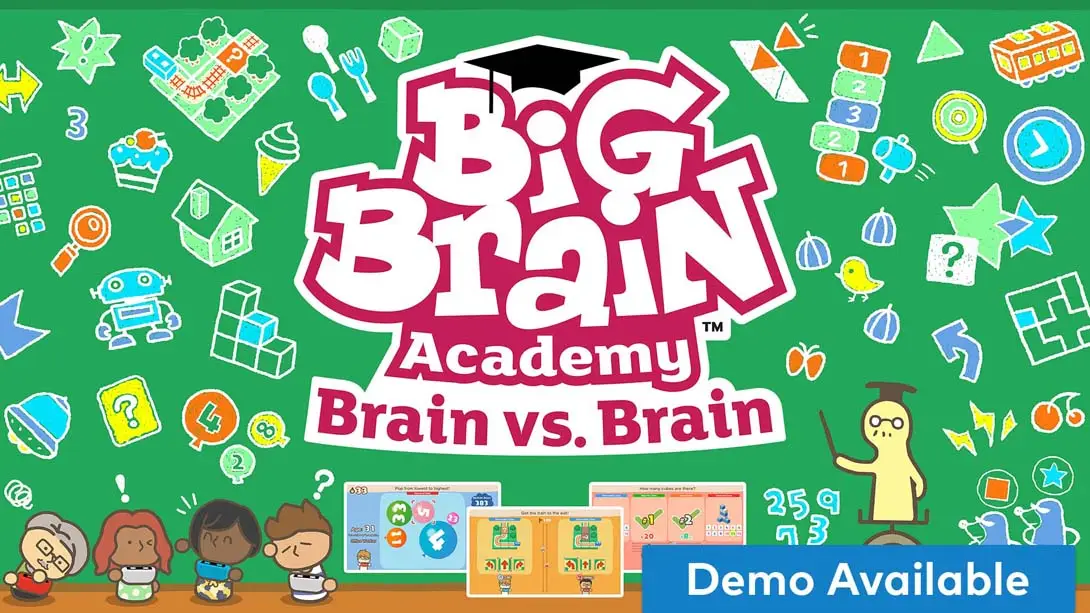 【美版】灵活脑学校 一起伸展大脑 .Big Brain Academy: Brain vs. Brain-游糖YoTeb