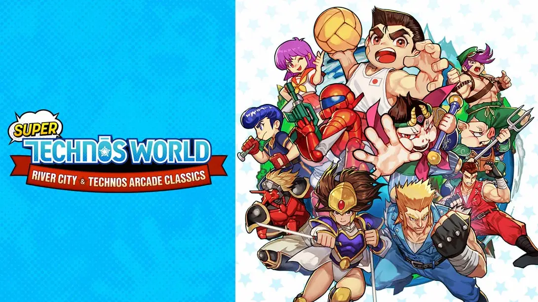 【美版】热血系列与街机经典收藏版 .Super Technos World River City & Arcade Classics-游糖YoTeb