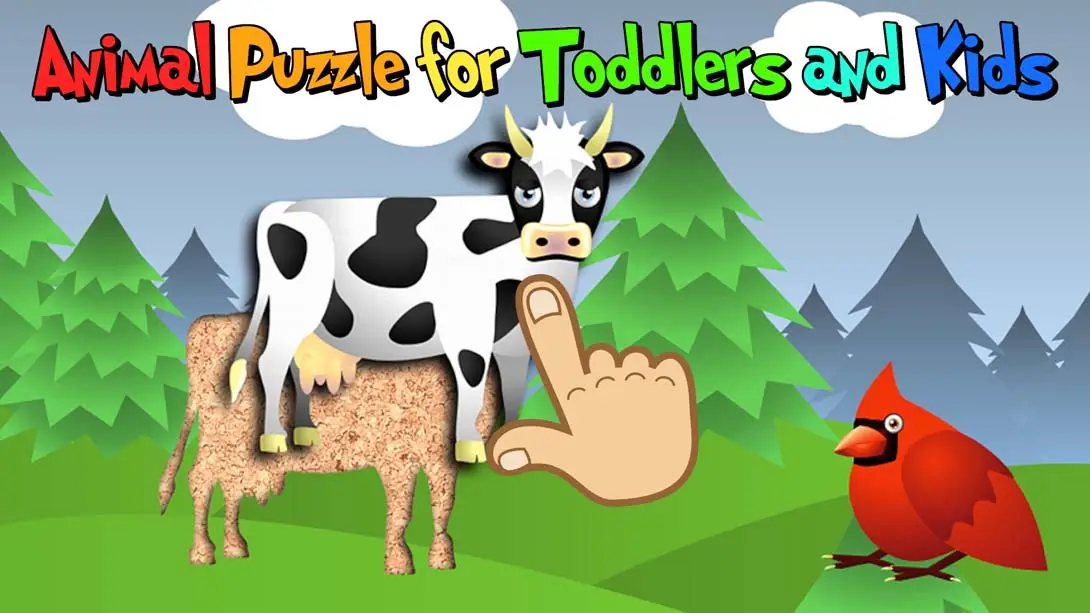【英版】幼儿和儿童的动物拼图 Animal Puzzle for Toddlers and Kids-游糖YoTeb