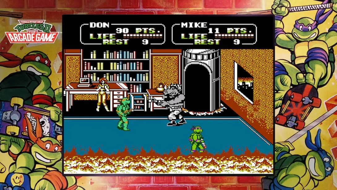 图片[5]-【美版】忍者神龟:哇卡绑卡合集 Teenage Mutant Ninja Turtles: The Cowabunga Collection-游糖YoTeb