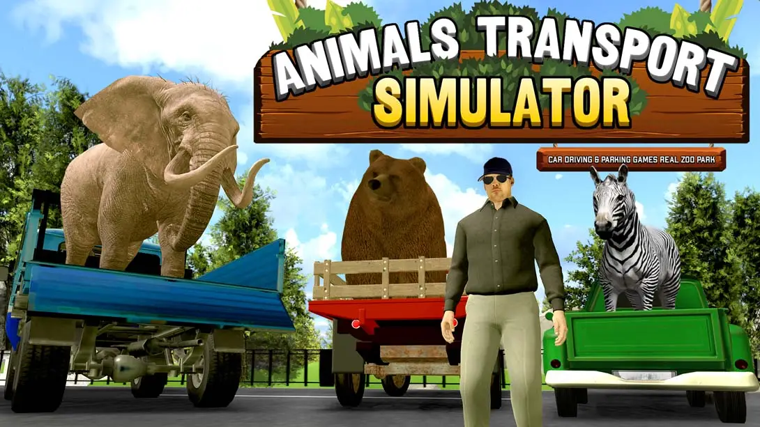 【美版】Animals Transport Simulator - car driving & parking games real zoo park-游糖YoTeb