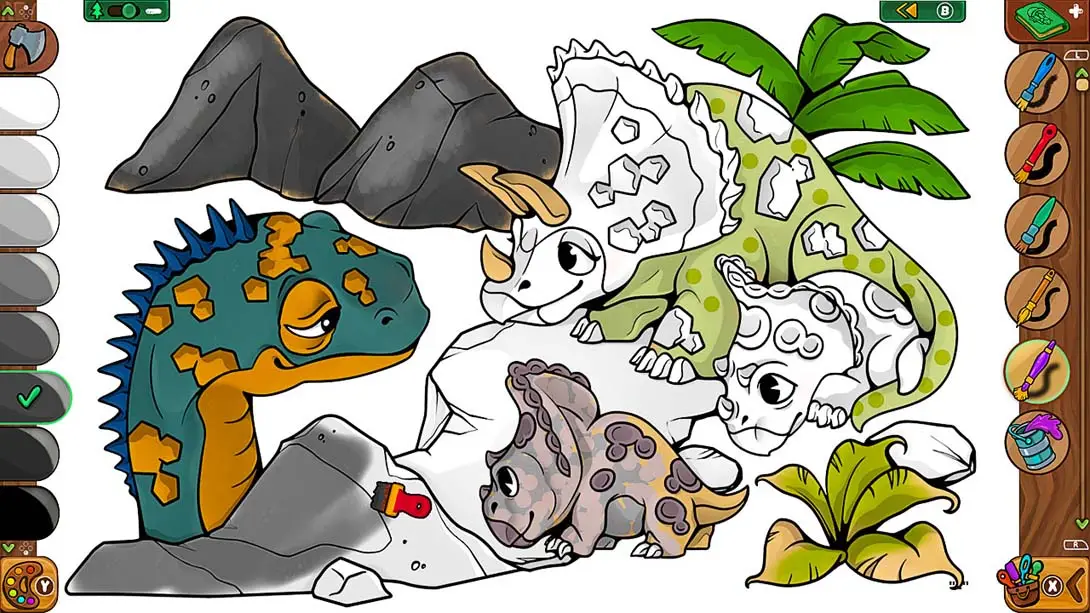 图片[1]-【美版】着色页:兰伯希尔故事 Lumberhill Tales: Coloring Pages-游糖YoTeb