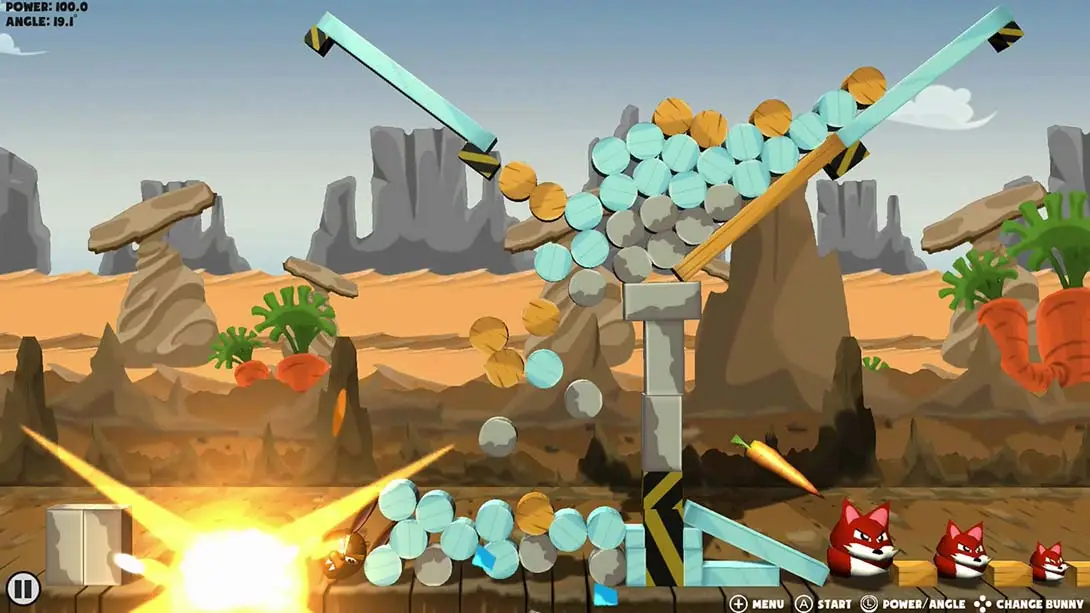 图片[2]-愤怒的兔子：巨大的胡萝卜十字军 Angry Bunnies: Colossal Carrot…-游糖YoTeb