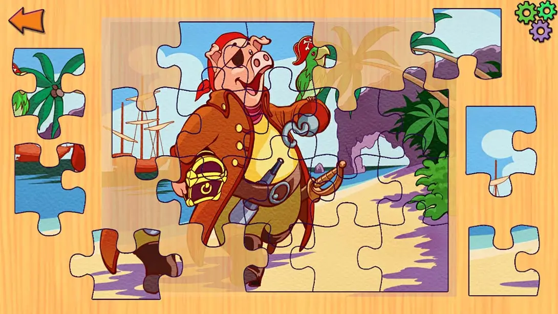 图片[3]-适合儿童和幼儿的教育冒险学习儿童益智游戏Pirates Jigsaw Puzzle – Education Adventure Learning Childre-游糖YoTeb