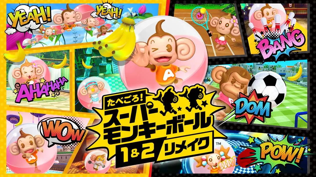 【日版】现尝好滋味！超级猴子球1+2重制版 Super Monkey Ball Banana Mania-游糖YoTeb