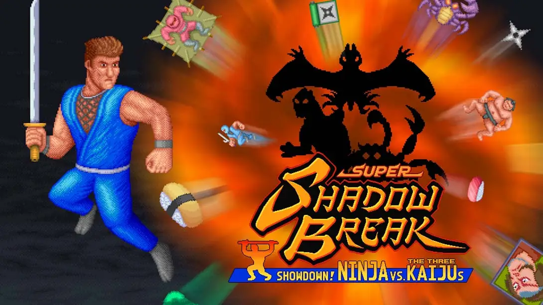 超级暗影破坏：对决！忍者 VS 三个怪兽 Super Shadow Break : Showdown! NINJA VS The Three KAIJUs-游糖YoTeb