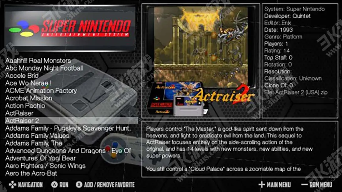 图片[1]-SNES的模拟器 SNES Complete Roms Collection for Nintendo-游糖YoTeb