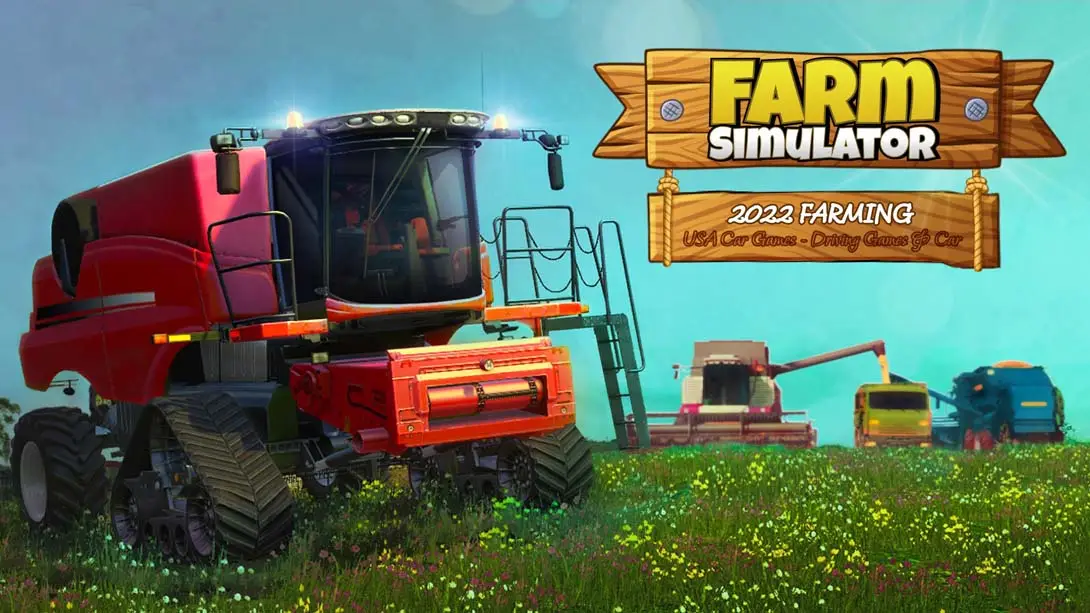 【美版】农场模拟美国汽车游戏-驾驶游戏和汽车2022年农场 Farm Simulator USA Car Games – Driving games & Car-游糖YoTeb