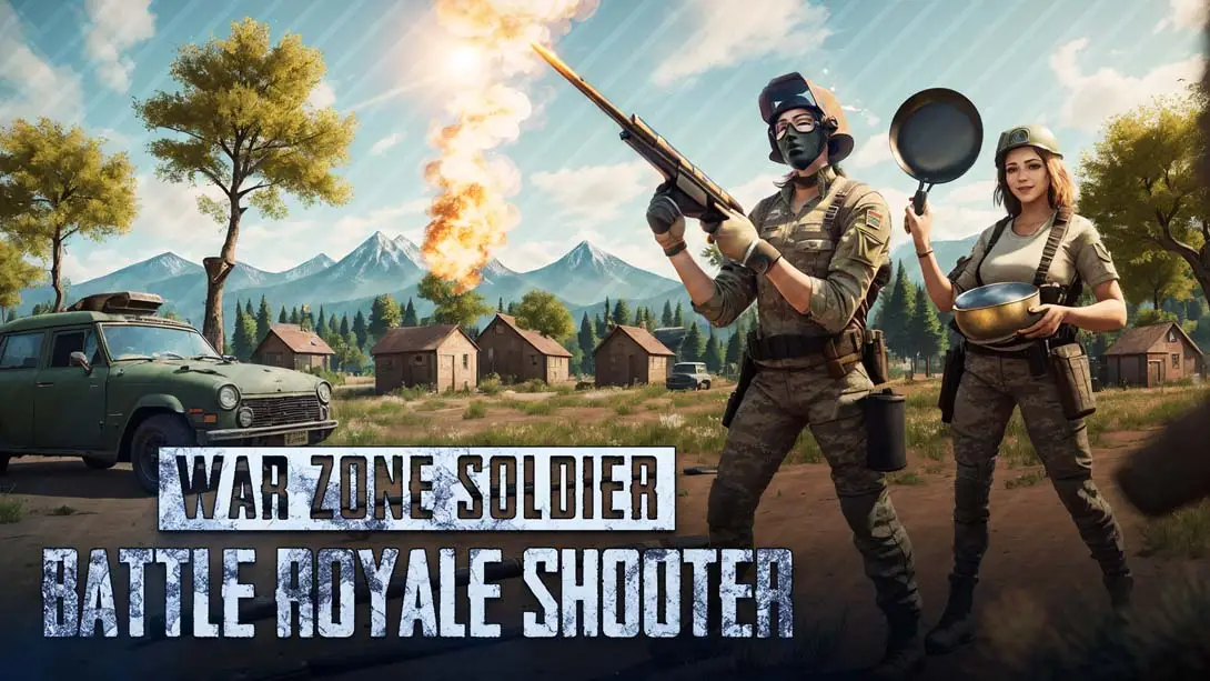 【美版】大逃杀射击游戏 .War Zone Soldier Battle Royale Shooter-游糖YoTeb