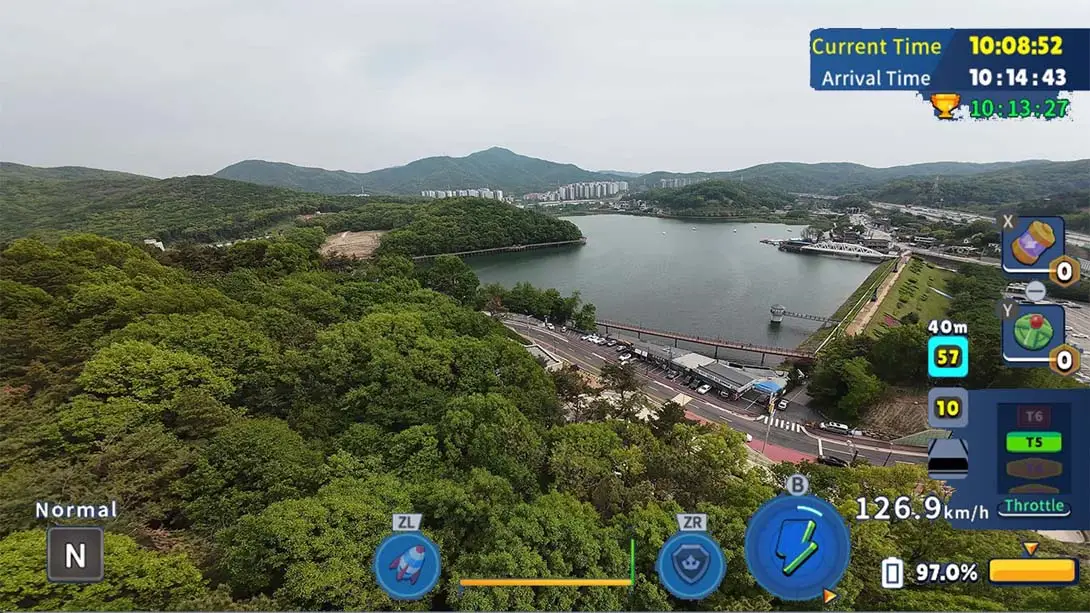 图片[2]-【美版】韩国无人机飞行游览白云湖 .Korean Drone Flying Tour Baegun Lake-游糖YoTeb