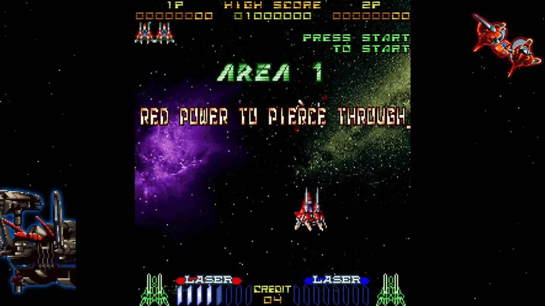 图片[1]-【美版】雷射战机 复刻版 Layer Section & Galactic Attack S-Tribute-游糖YoTeb