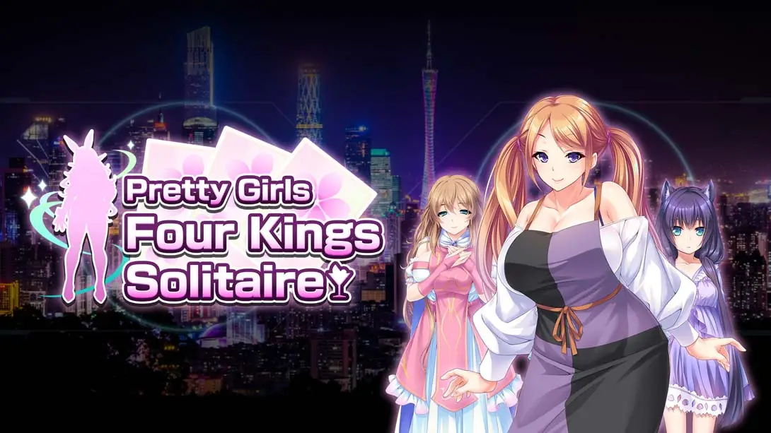 【美版】漂亮女孩四王扑克 Pretty Girls Four Kings Solitaire-游糖YoTeb