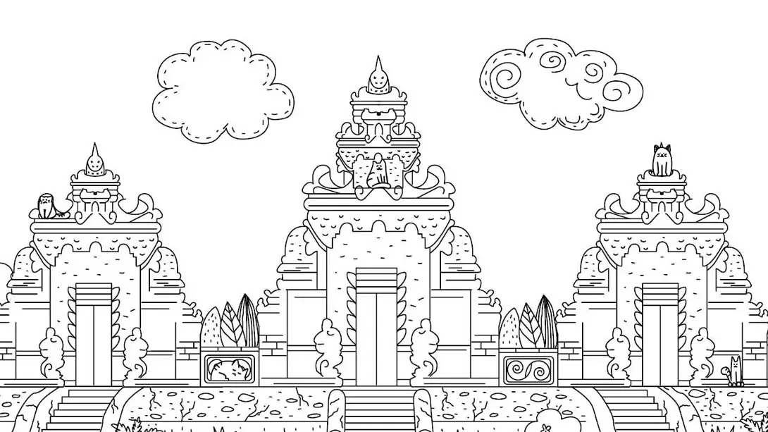 图片[2]-【美版】藏在巴厘岛的猫 .Cats Hidden in Bali-游糖YoTeb