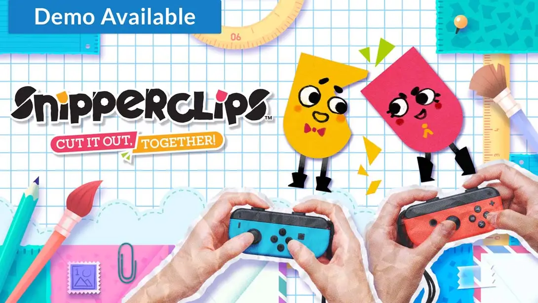 你裁我剪！斯尼帕 Snipperclips-游糖YoTeb