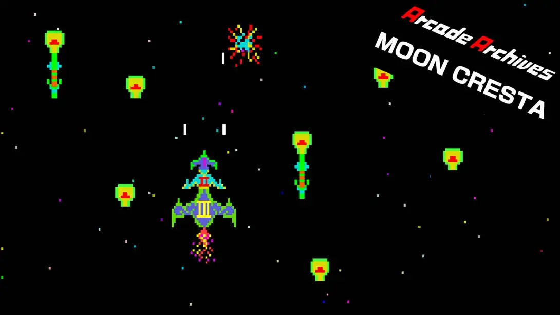 月冠登陆艇 Arcade Archives Moon Cresta-游糖YoTeb