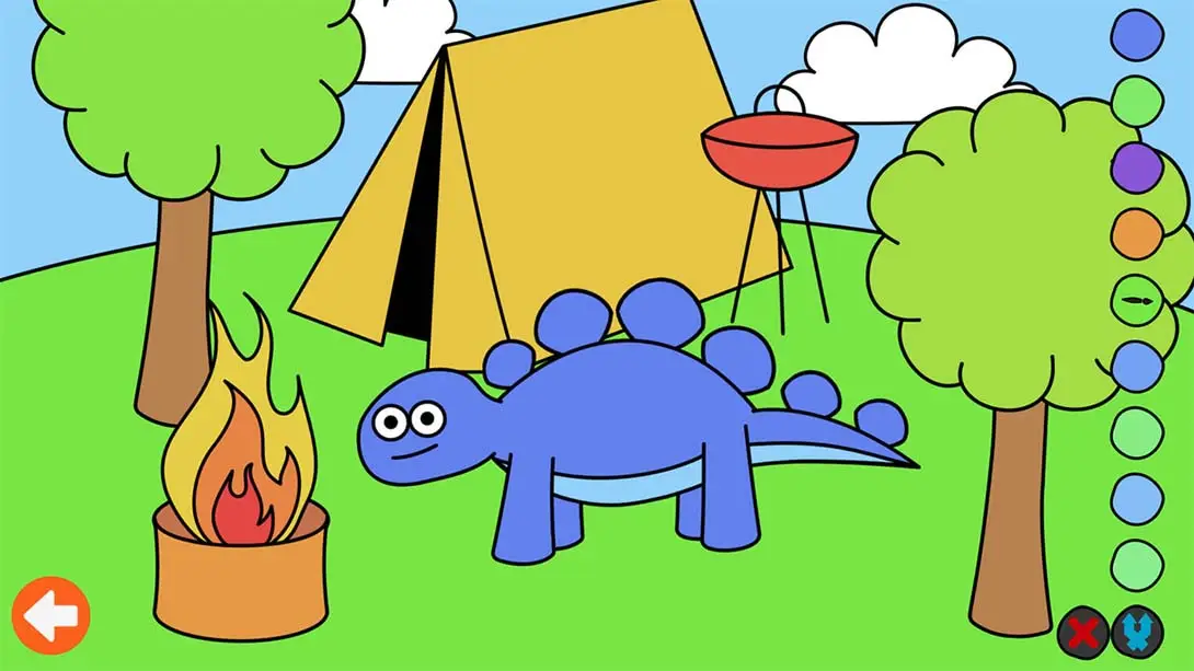 图片[4]-【美版】Learn & Play: Dino Coloring-游糖YoTeb