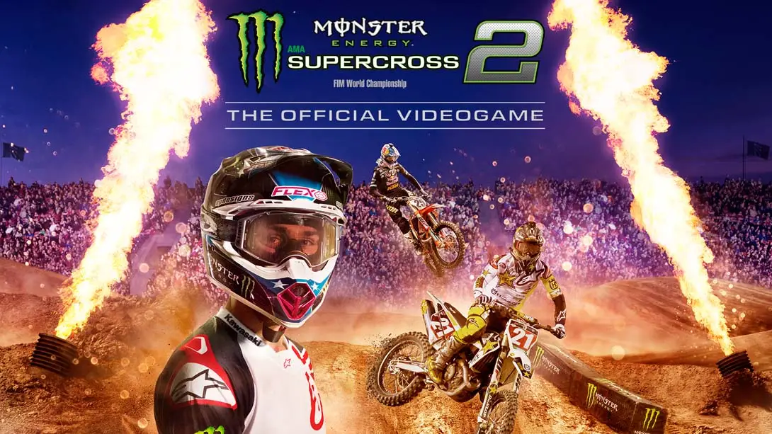 【美版】怪兽能量越野摩托车赛2.Monster Energy Supercross – The Official Videogame 2-游糖YoTeb