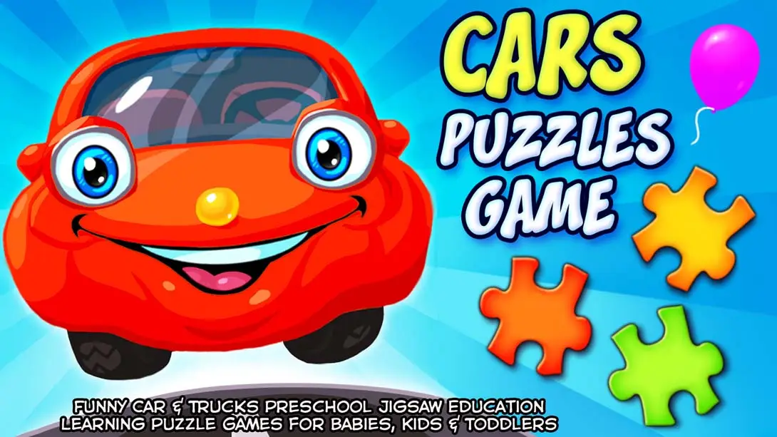 【美版】汽车拼图游戏 Cars Puzzles Game - Funny Car & Trucks Preschool Jigsaw Education Lea-游糖YoTeb