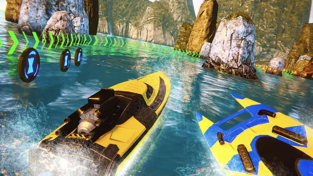 图片[2]-赛船模拟器 – 3D特技赛车驾驶船在海洋中 Race Boat Simulator – 3D Stunt Racing Driving Ship in Ocea-游糖YoTeb
