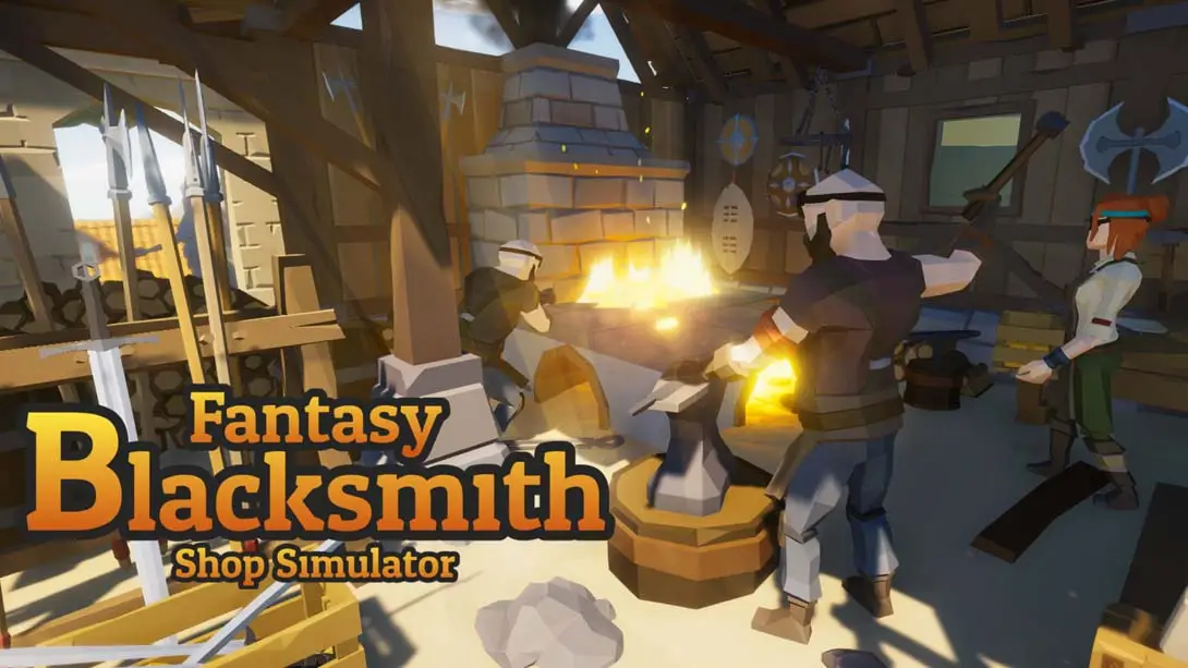 【日版】幻想铁匠店模拟器 .Fantasy Blacksmith Shop Simulator-游糖YoTeb